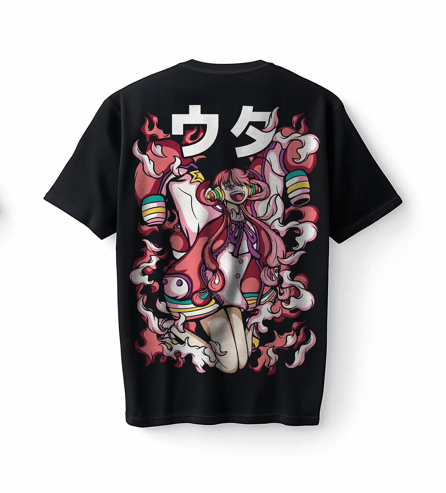 Bumeta Anime Girl Kawaii Streetwear Oversize Unisex Tişört T-Shirt