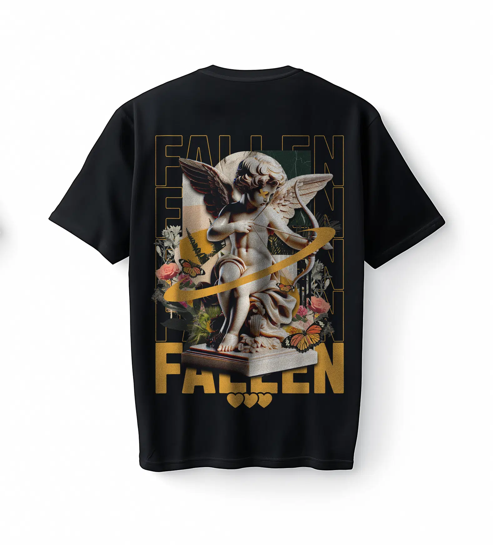 Bumeta Fallen Angel Oversize Unisex Tişört T-Shirt