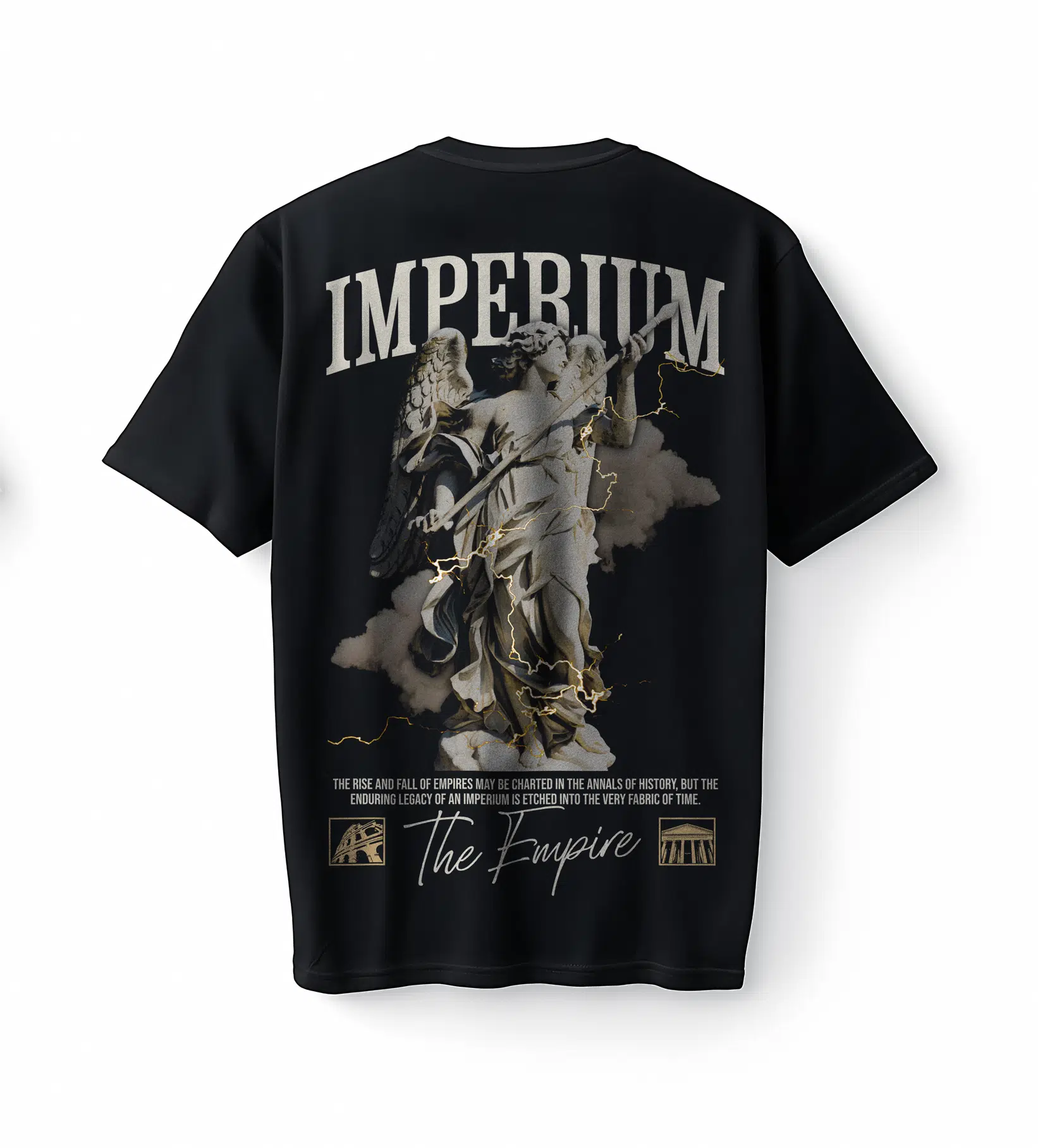Bumeta Imperium Graphic Streetwear Oversize Unisex Tişört T-Shirt