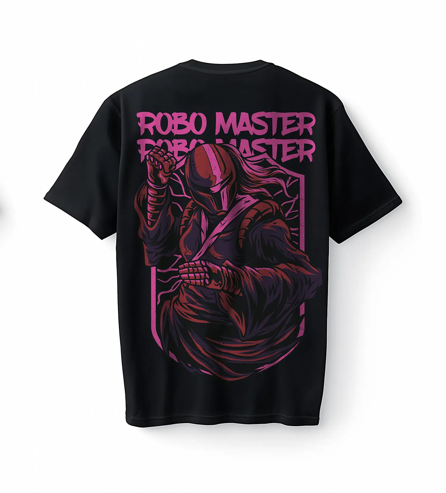 Bumeta Robo Master Streetwear Oversize Unisex Tişört T-Shirt